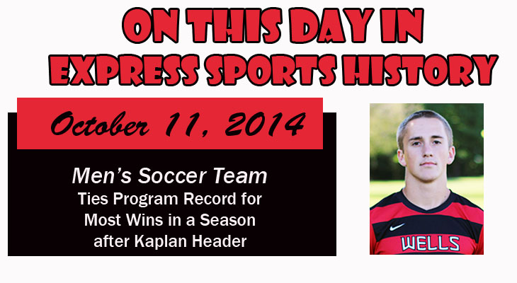 'On This Day' Kaplan Header Helps Men&rsquo;s Soccer Team Tie Program Season-Win Record