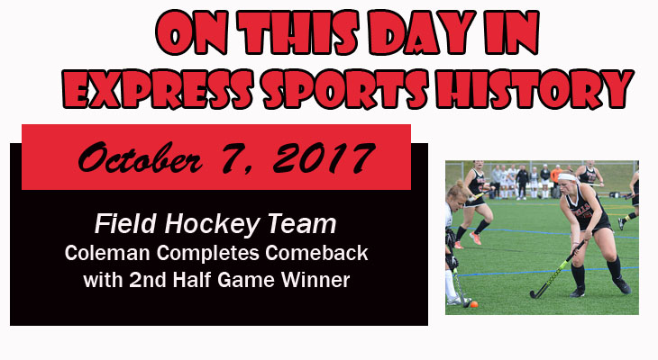 'On This Day' Coleman Nets Game-Winner to Complete Comeback Win