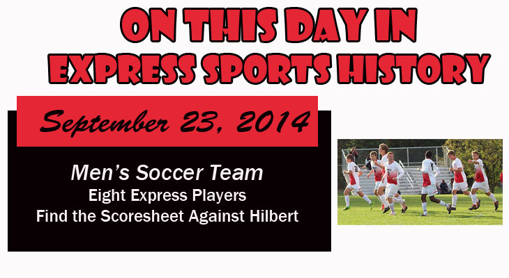 'On This Day' Eight Players Fill Scoresheet for Wells Offense