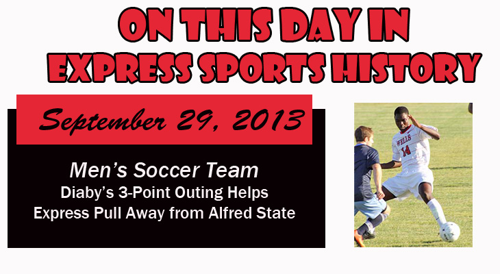 'On This Day' Diaby Seals Win in Late Stages of First Half for Men&rsquo;s Soccer Team
