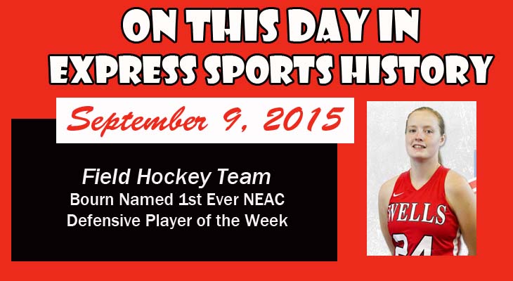 'On This Day' Bourn Nets Historic Student-Athlete of the Week Award