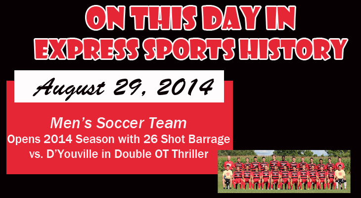 'On This Day' Men's Soccer Plays to Double-OT Deadlock