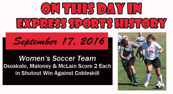'On This Day' Women&rsquo;s Soccer Team Blanks Cobleskill