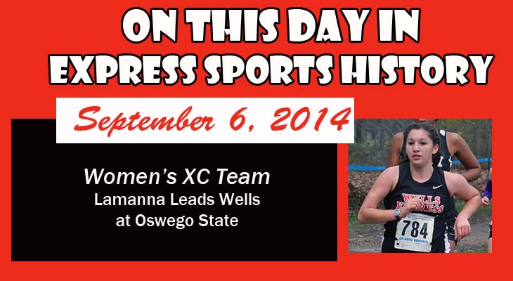 'On This Day' Lamanna Leads Express Women&rsquo;s Cross Country Team at Oswego