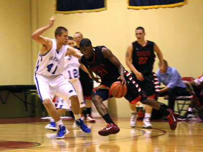 EXPRESS NIP WILDCATS IN CONFERENCE OPENER