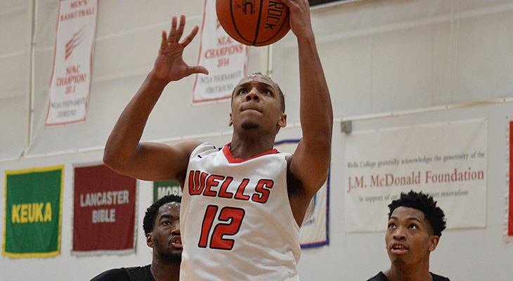 Wells Men's Basketball Falls At SUNY Poly