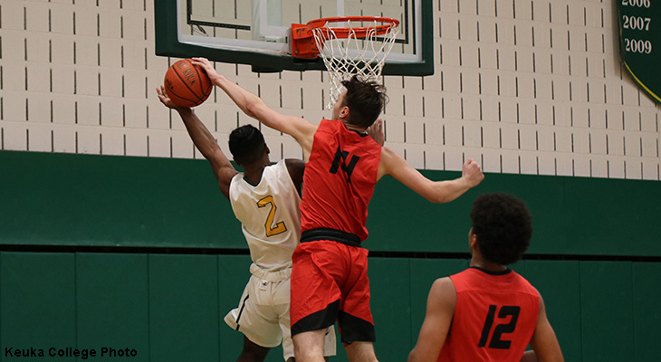 Men's Basketball Stymies Keuka, Wins Third Straight