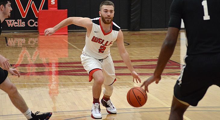 Cazenovia Holds Off Wells Men's Basketball