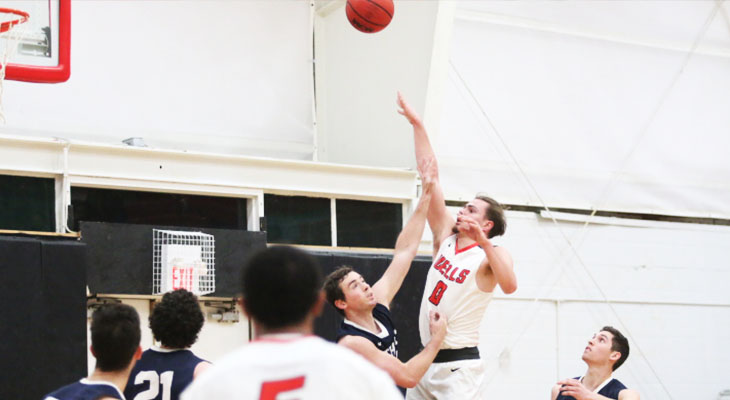 Men&rsquo;s Basketball Team Plays Spirited Second Half Against Ithaca