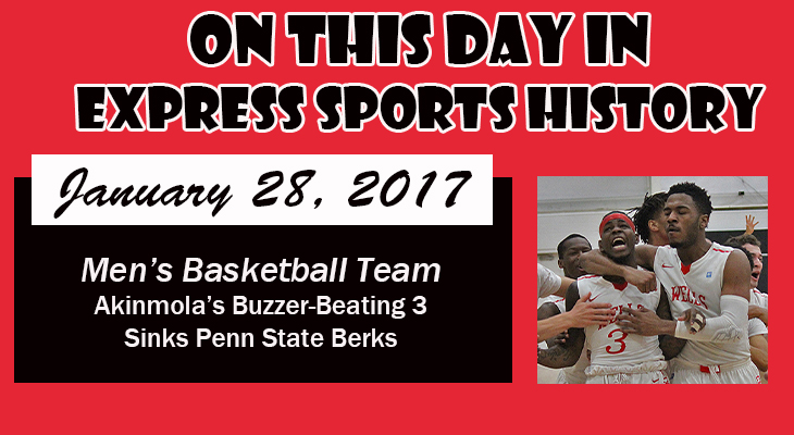 'On This Day' Akinmola&rsquo;s Buzzer-Beating Three Gives Express Share of Division Lead
