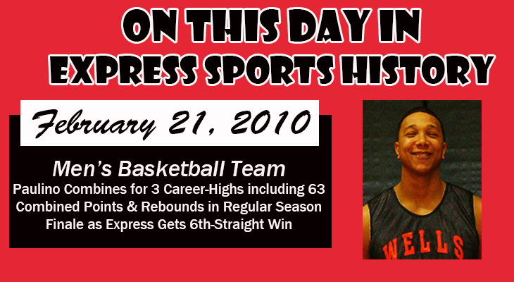 'On This Day' Paulino Combines for 63 Points and Rebounds in Regular Season Finale and 6th-Straight Win