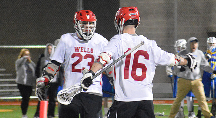 Nine-Goal Run Keys Men's Lacrosse Victory