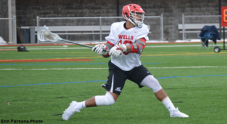 Men's Lacrosse Rallies, Edged By Elmira