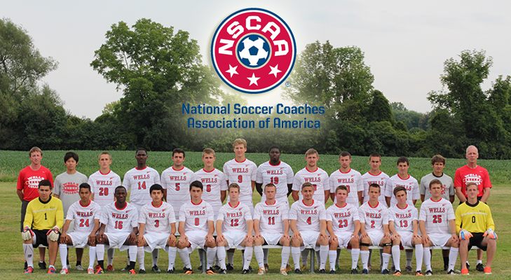 Men's Soccer Earns 2013 NSCAA Team Ethics and Sportsmanship Award