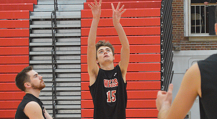Men's Volleyball Wins At First-Place SUNY Poly