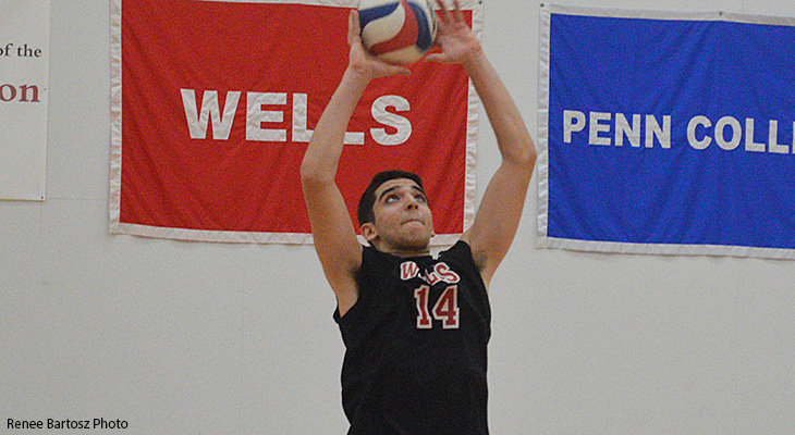 Lancaster Bible Defeats Wells Men's Volleyball