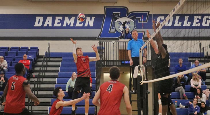 No. 8 Men&rsquo;s Volleyball Team Takes Two at Daemen