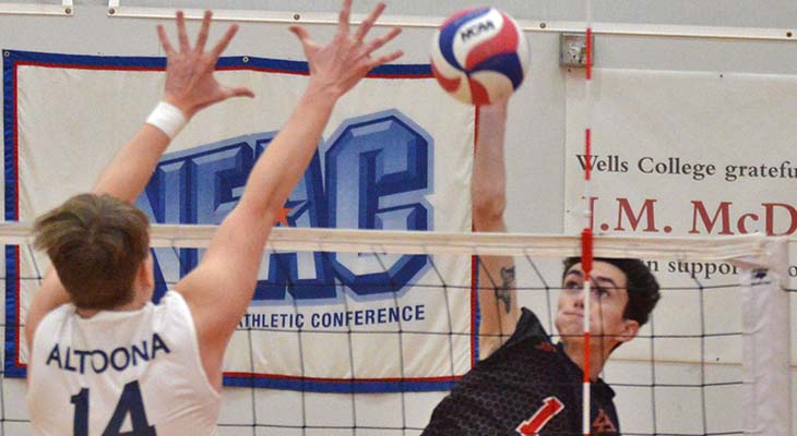 No. 6 Men&rsquo;s Volleyball Team Settles for Split