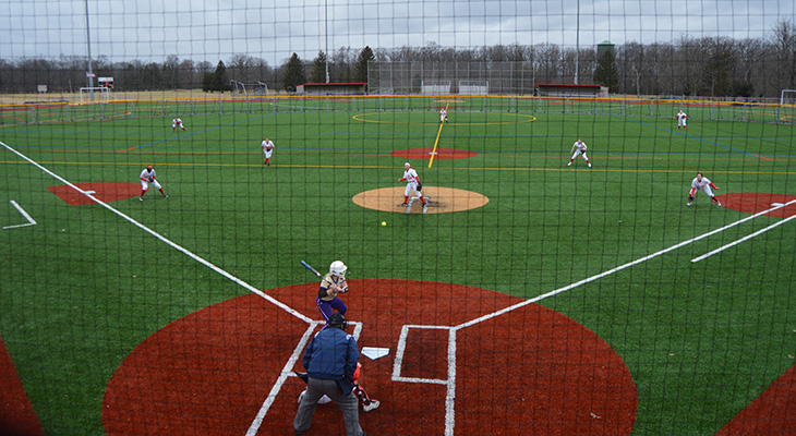 Softball Drops Pair In Home-Openers
