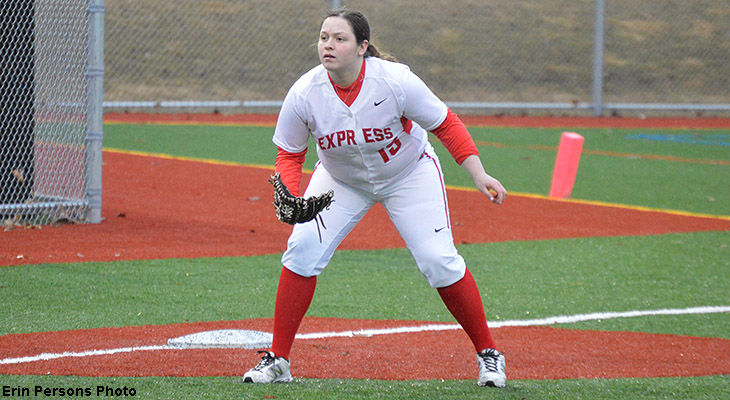 Medaille Takes Two From Wells Softball
