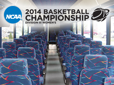 NCAA Division III Women's Basketball Tournament Fan Bus