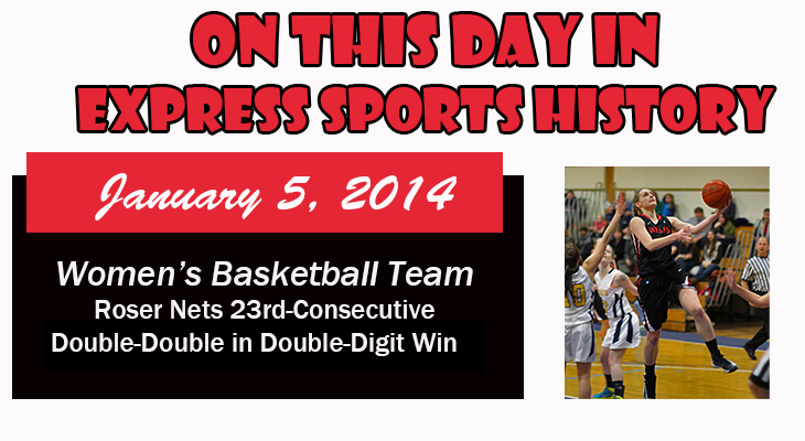 'On This Day' Women&rsquo;s Basketball Team Kicks off 2014 with Double-Digit Win