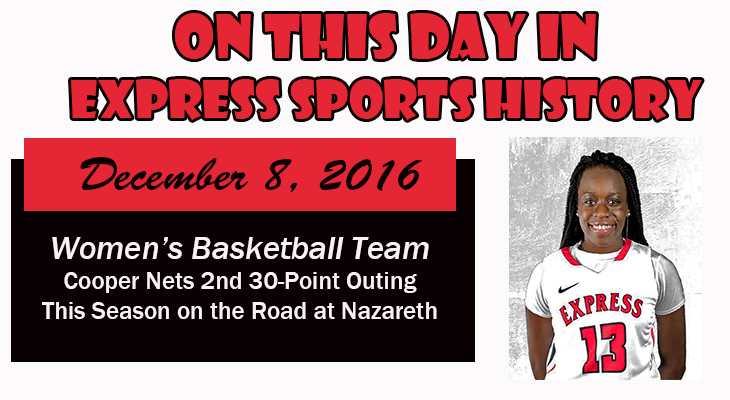 'On This Day' Cooper Notches Second 30-Point Game of 16-17 Season