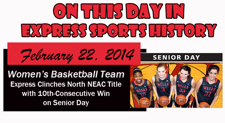 'On This Day' Express Clinches North NEAC Title with 10th-Consecutive Win on Senior Day