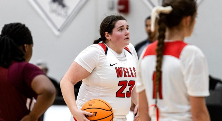 Wells Women's Basketball Drops AMCC Conference Match to Pitt-Bradford