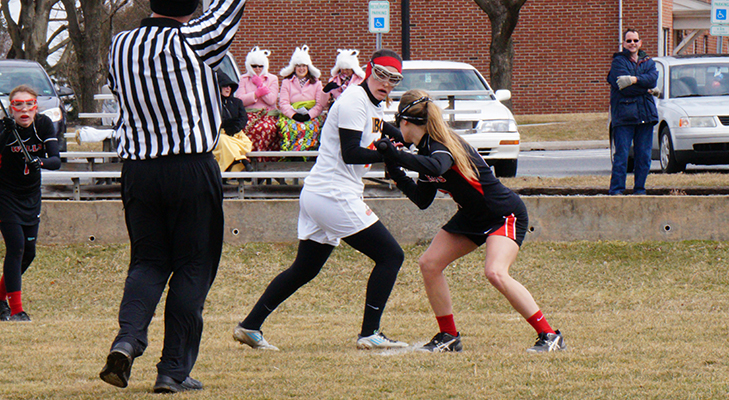 Women's Lacrosse Survives Scare From Lancaster Bible