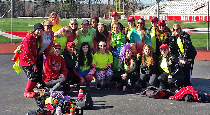 Student-Athletes Volunteer At The Skunk Cabbage Classic
