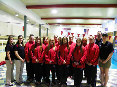 WOMEN'S SWIMMING CAPTURES NEAC CHAMPIONSHIP