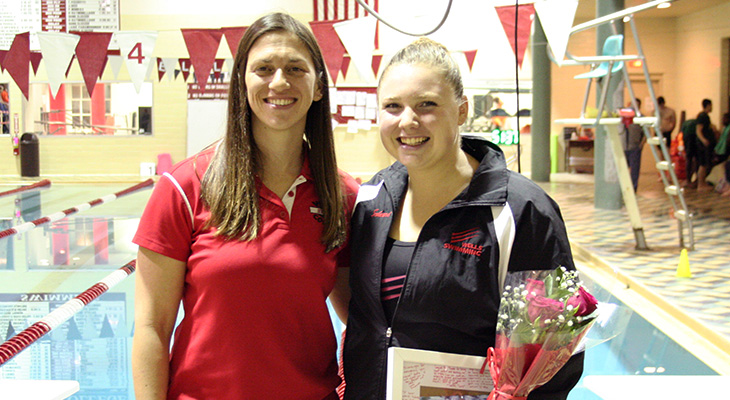 Schwend Shines In Senior Night Win