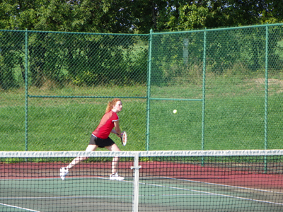 ELMIRA SOARS PAST EXPRESS