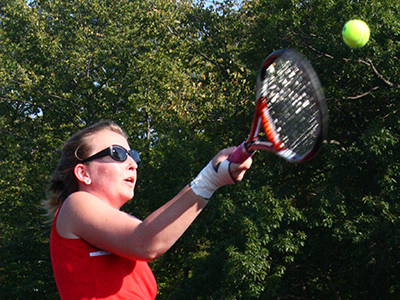 Women&rsquo;s Tennis Blanks St. Elizabeth, 9-0, In Spring Home Opener