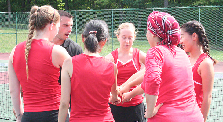 Women's Tennis Falls In Weekend NEAC Matches