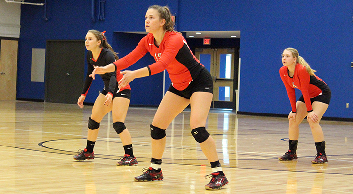 Women's Volleyball Defeats Bryn Athyn, Penn St.-Abington