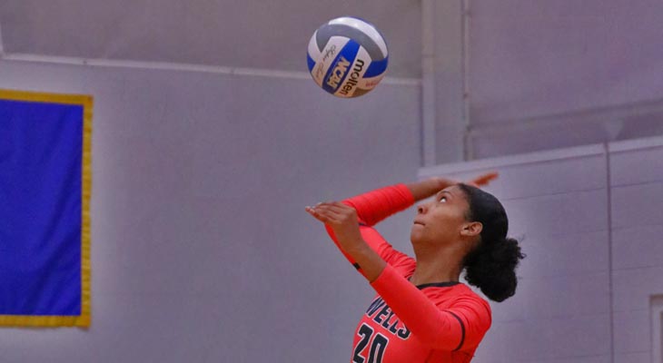 Scharoun Named NEAC Volleyball Defensive Player of the Week